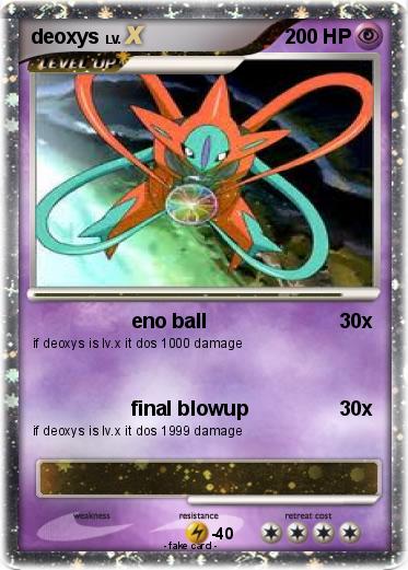 Pokemon deoxys
