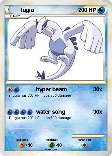 Pokemon lugia
