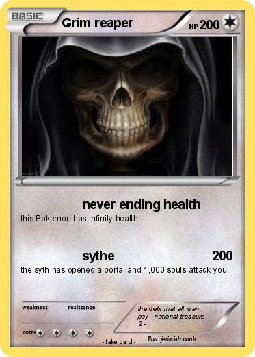 Pokemon Grim reaper