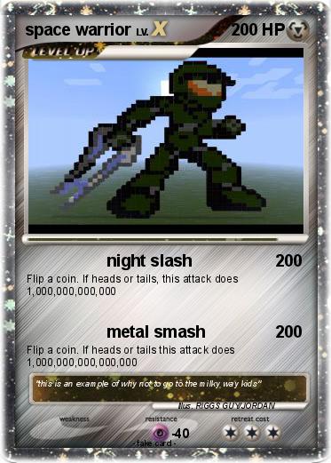 Pokemon space warrior