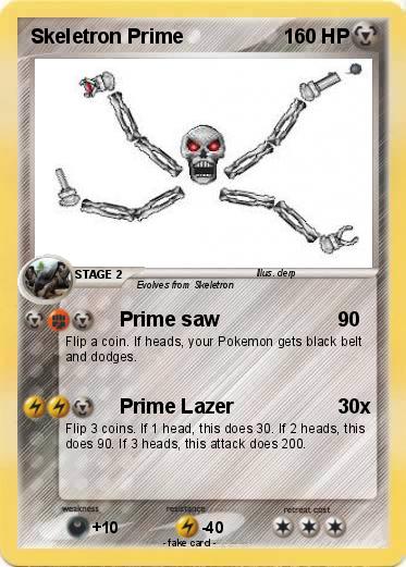 Pokemon Skeletron Prime