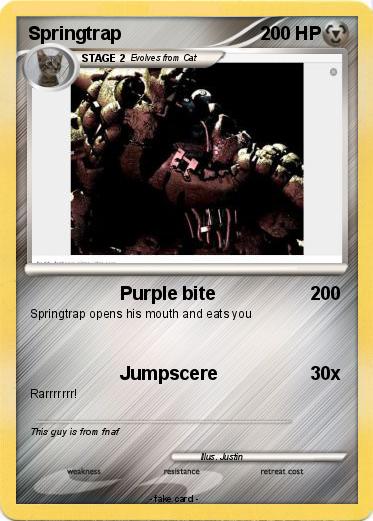 Pokemon Springtrap