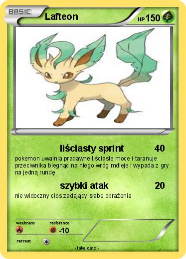 Pokemon Lafteon
