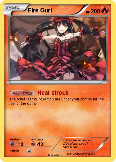 Pokemon Fire Gurl
