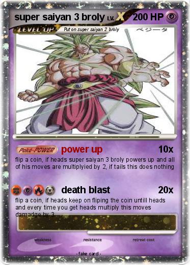 Pokemon super saiyan 3 broly
