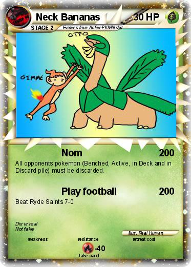 Pokemon Neck Bananas