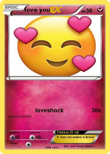 Pokemon love you