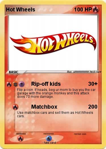 Pokemon Hot Wheels