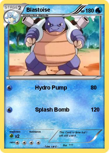 Pokemon Blastoise