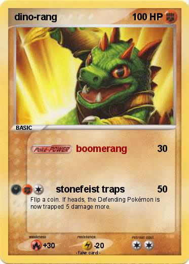 Pokemon dino-rang
