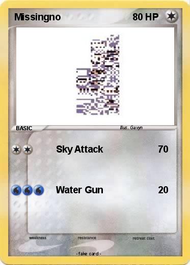 Pokemon Missingno