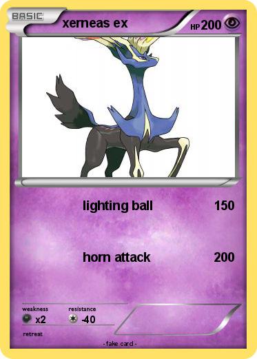 Pokemon xerneas ex
