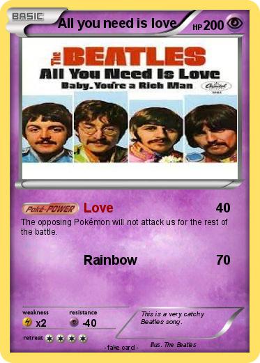 Pokemon All you need is love