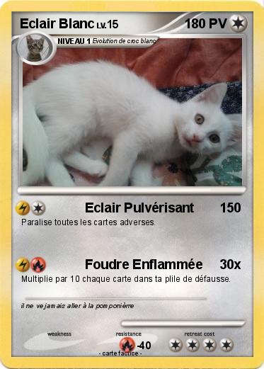 Pokemon Eclair Blanc