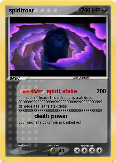 Pokemon spiritroar