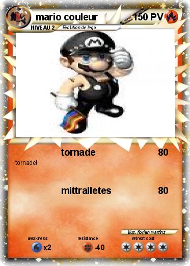 Pokemon mario couleur