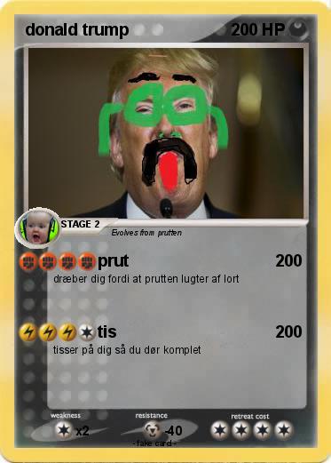 Pokemon donald trump