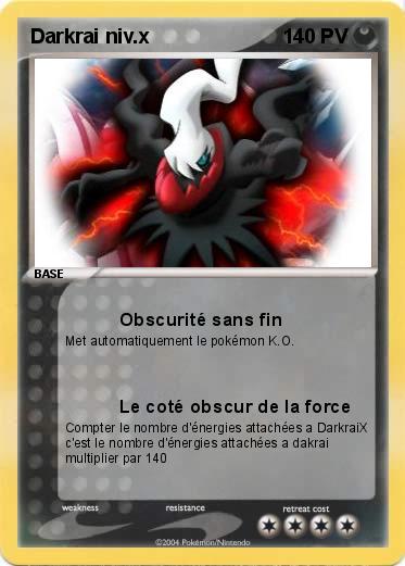 Pokemon Darkrai niv.x