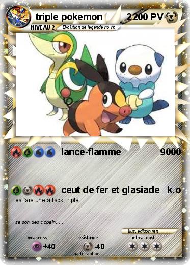 Pokemon triple pokemon         2