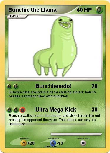 Pokemon Bunchie the Llama