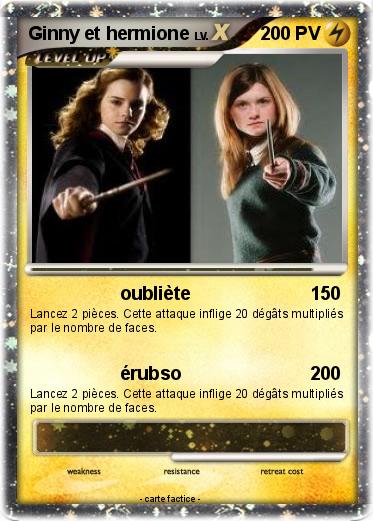 Pokemon Ginny et hermione