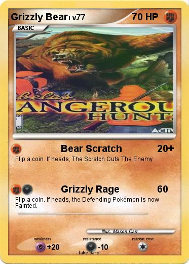 Pokemon Grizzly Bear