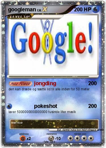 Pokemon googleman