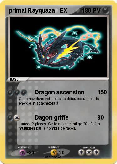 Pokemon primal Rayquaza   EX