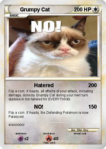 Pokemon Grumpy Cat
