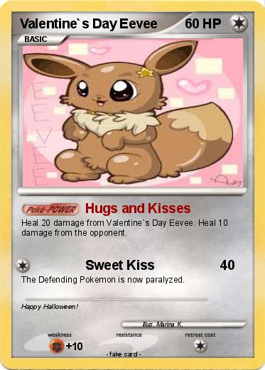 Pokemon Valentine`s Day Eevee