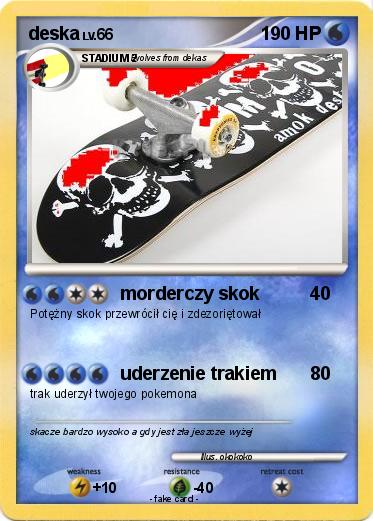Pokemon deska