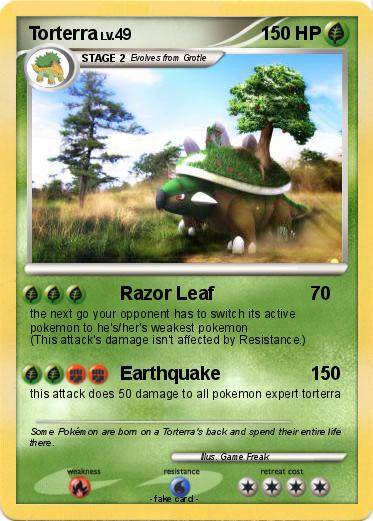 Pokemon Torterra