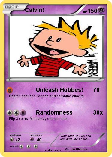 Pokemon Calvin!
