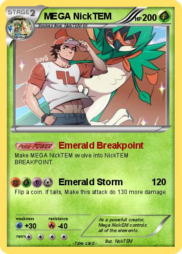Pokemon MEGA NickTEM