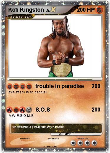 Pokemon Kofi Kingston