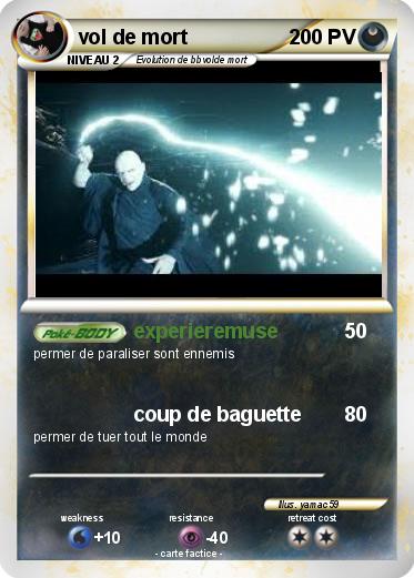 Pokemon vol de mort
