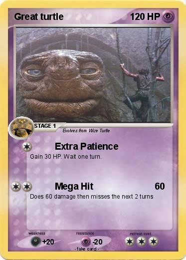 Pokemon Great turtle
