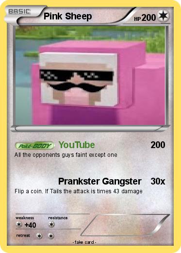 Pokemon Pink Sheep