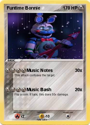 Pokemon Funtime Bonnie