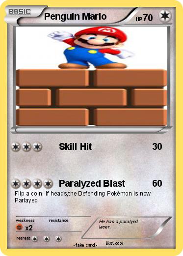 Pokemon Penguin Mario