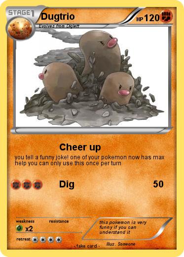 Pokemon Dugtrio