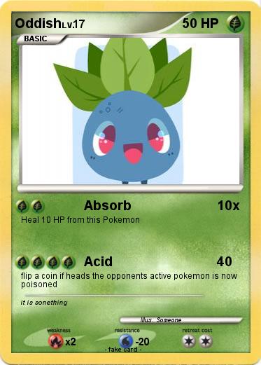 Pokemon Oddish