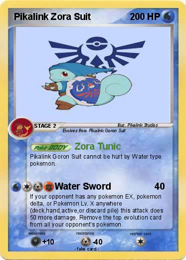 Pokemon Pikalink Zora Suit