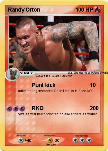 Pokemon Randy Orton