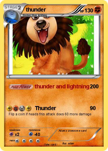 Pokemon thunder