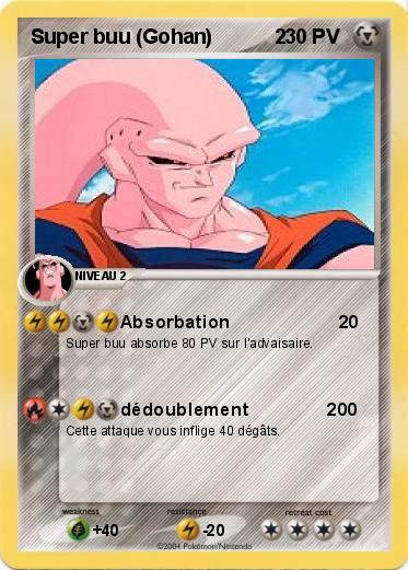 Pokemon Super buu (Gohan)           2