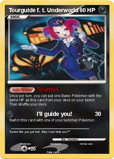 Pokemon Tourguide f. t. Underworld