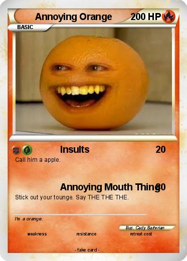 Pokemon Annoying Orange