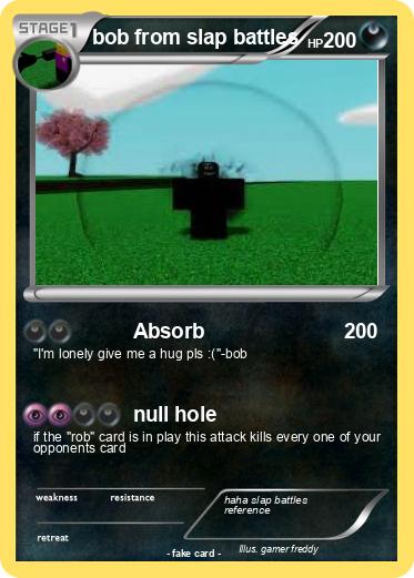 Pokemon bob from slap battles