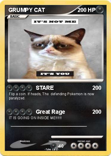 Pokemon GRUMPY CAT